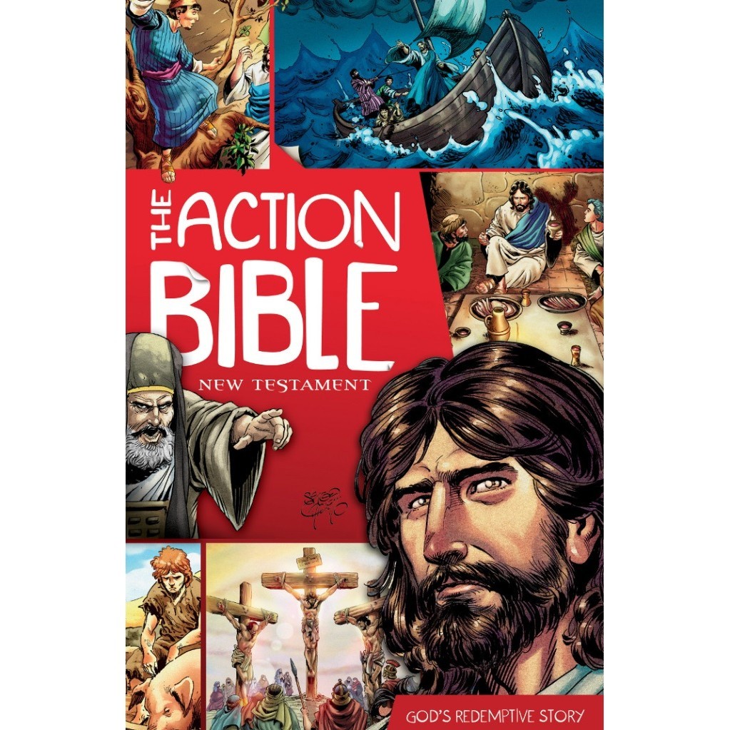 

The Action Bible New Testament - God's Redemptive Story ( Komik Kristen PB / D )
