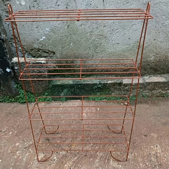 4 Tingkat Rak Pot Bunga/ Dudukan Rak Bunga Besar/Rak Bunga Besar