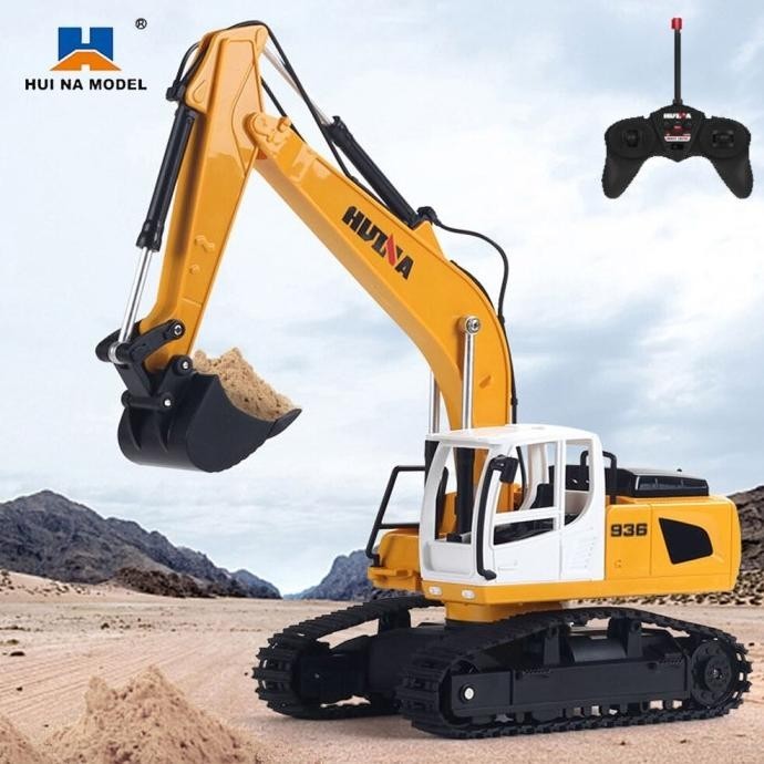 Huina RC 1516 Excavator 6CH Scale 1/24 Remote Control