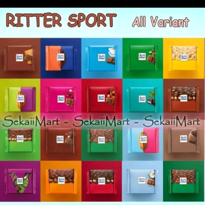 

Ready ritter sport chocolate Jerman