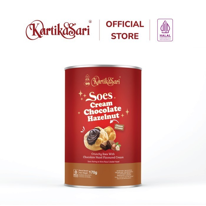 

Ready Soes Cream Chocolate Can - Sus Krim Coklat