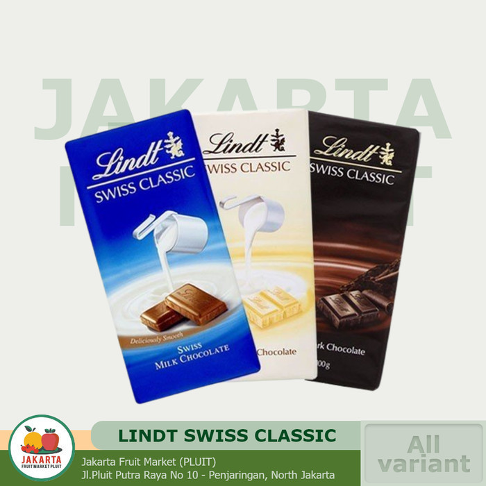 

Ready LINDT SWISS CLASSIC ALL Milk white