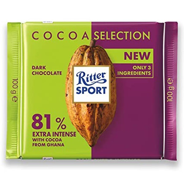 

Ready Ritter Sport Dark Chocolate 81% 100 g