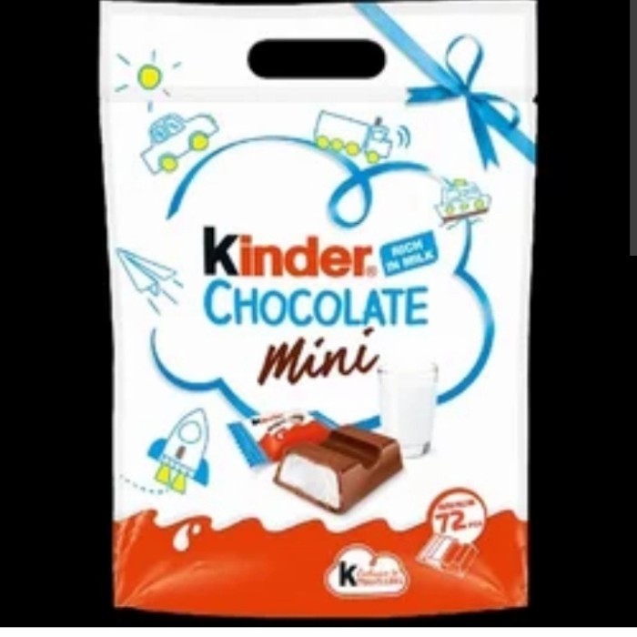 

Ready KINDER CHOCOLATE MINI 72 PCS