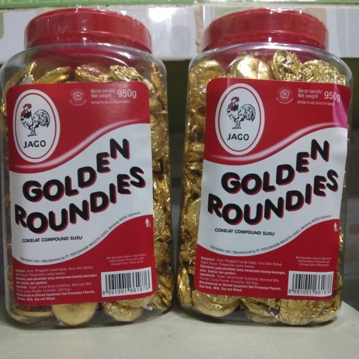 

Ready coklat koin golden roundies 950gr