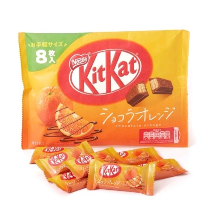 

Ready KITKAT JAPANESE ORANGE CHOCOLATE