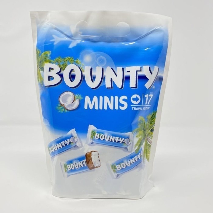 

Ready COKELAT BOUNTY MINIS TRAVEL EDITION 500gr