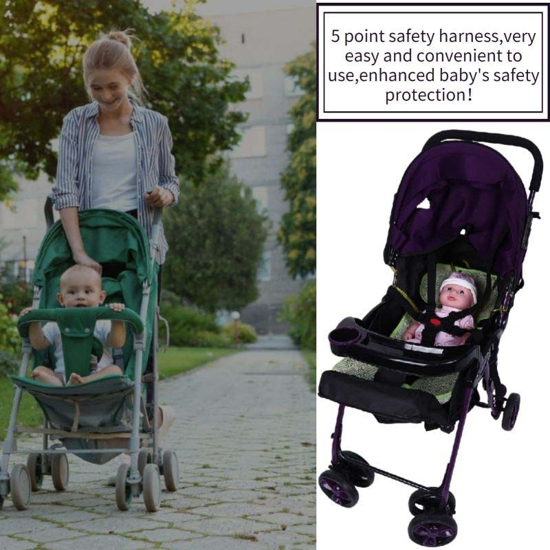 OneKlik - Sabuk Pengaman Stroller Bayi 5 Titik Adjustable Seat Belt Baby Chair Bayi Seat Belt Baby