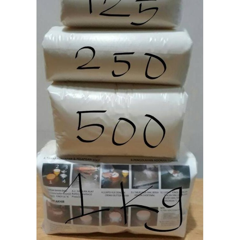 

Fondant Putih Merk Fondx Kemasan Repa 500 Gram