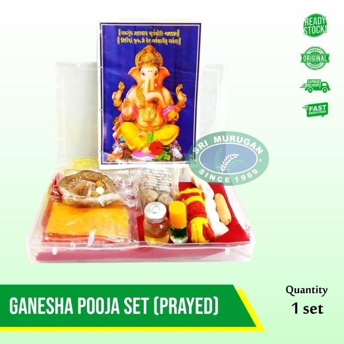

GANESHA POOJA SET (PRAYED)