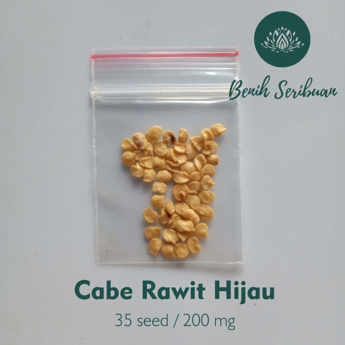 SALE 35 BENIH CABAI RAWIT HIJAU F1 UNGGUL CABE - BIBIT SAYURAN SERIBUAN