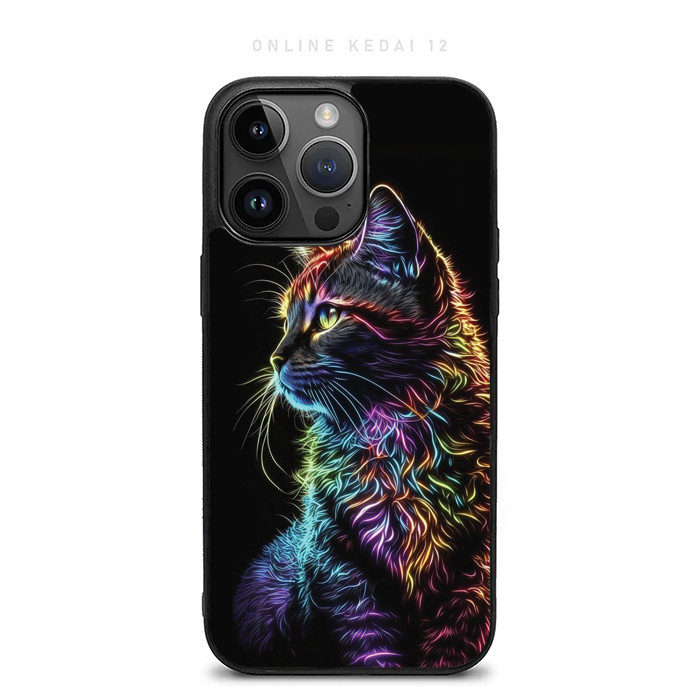 Casing Hardcase Cover iPhone 15 14 13 12 11 X Xr Xs Mini Plus Pro Max Custom Line Cat S1875