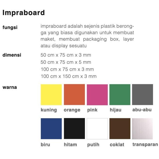 

hqu Impraboard Lembaran
