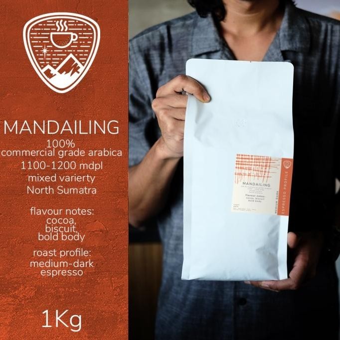 

100% Biji Kopi Arabika Mandailing Roasted Commercial - BEST PRICE PS
