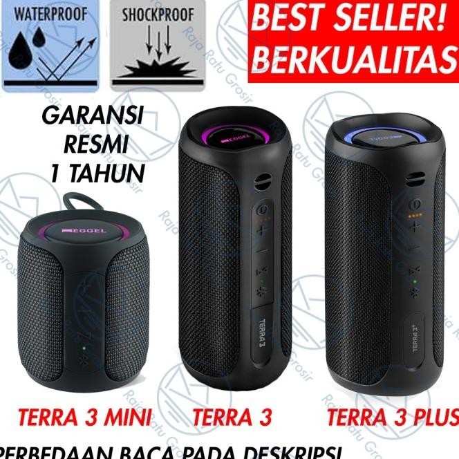 Eggel Terra 2 Speaker Portable Wireless Bluetooth Waterproof Outdoor Tokosylvia