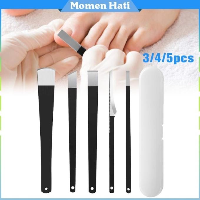 5Pcs Pisau Kuku Cantengan / Manicure Pedicure Tools / Gunting Kutikula