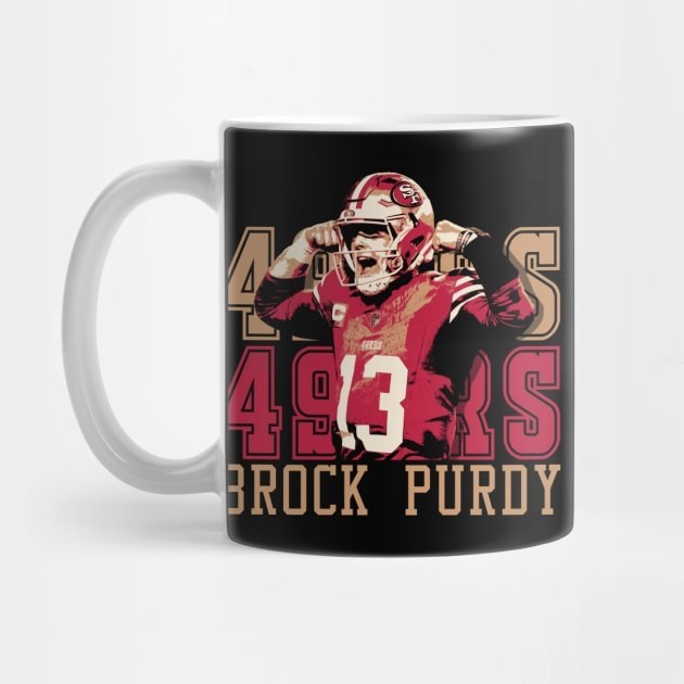 Mug Kopi Brock Purdy 49ers Brock Purdy 49ers Coffee Mug