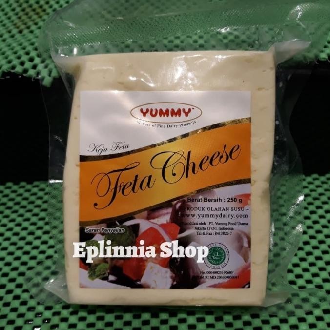 

Yummy Fetta Feta Cheese 250 gr - Keju Feta GM