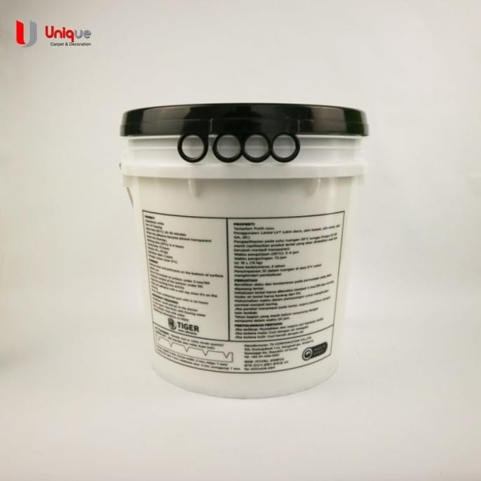 Lem Vinyl Putih Tiger / Lem Perekat Vinyl Lantai Flooring Adhesive GS