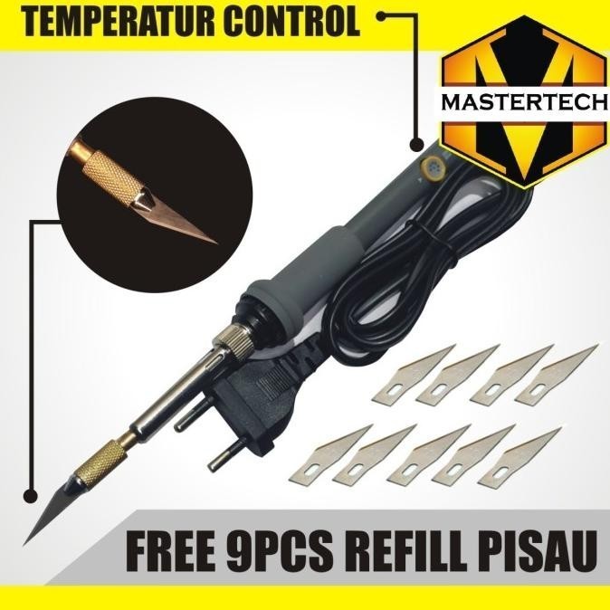 

READY >> ALAT POTONG PLASTIK DAN AKRILIK 60W TEMPERATUR CONTROL OPHELIAZULAIKA PALING REKOMEND