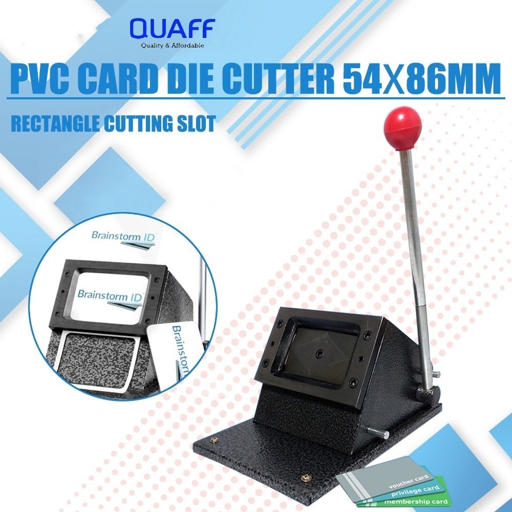 

READY >> MESIN ALAT PEMOTONG KERTAS ID CARD /PVC CARD DIE CUTTER UNTUK PEMBUATAN ID UKURAN POTONG