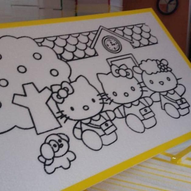 

BACK TO SCHOOL STUROFOAM LUKIS ADA LIST UKURAN 33X50X1CM ISI 50 LEMBAR