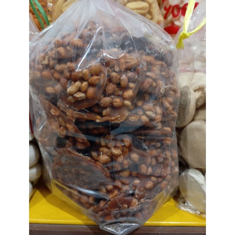 

Ampyang kacang rasa jahe oleh-oleh khas solo berat 1 kg