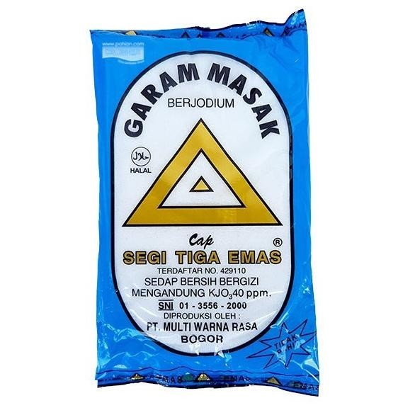 

Garam Cap Segitiga Emas 250gram /A706