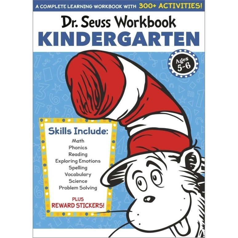 

Dr. Seuss Workbook: Kindergarten: 300+ Fun Ities With Stiers