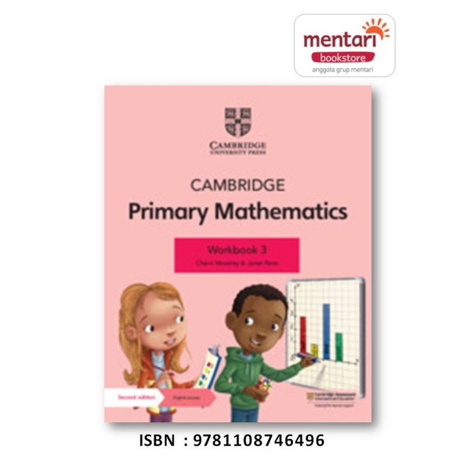 

Cambridge Primary Math Workbook W/ Digital (1Y) (2Ed) Matematika Sd