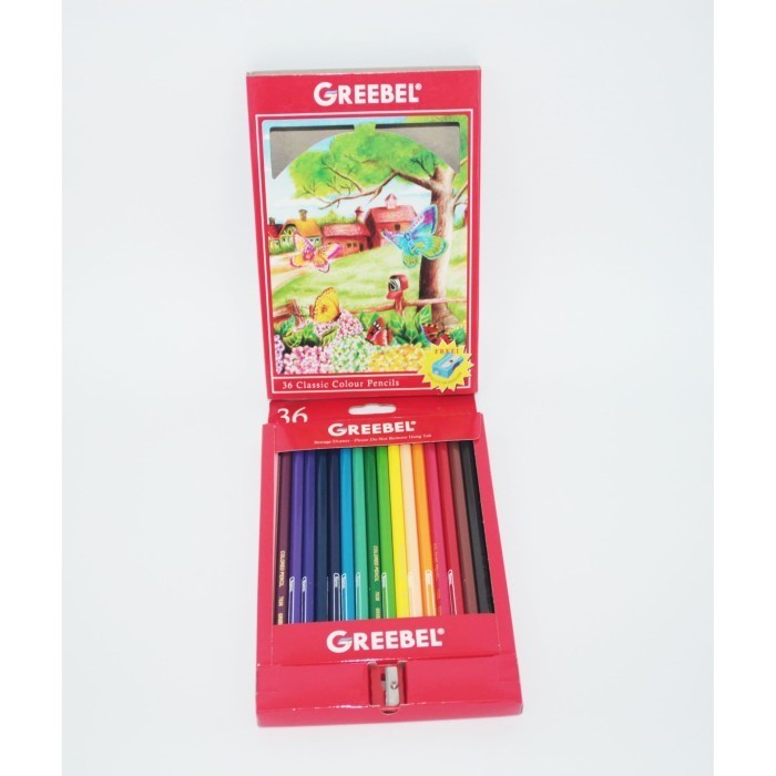 

Colour Pencil / Pensil Warna Classic Isi 36 Warna