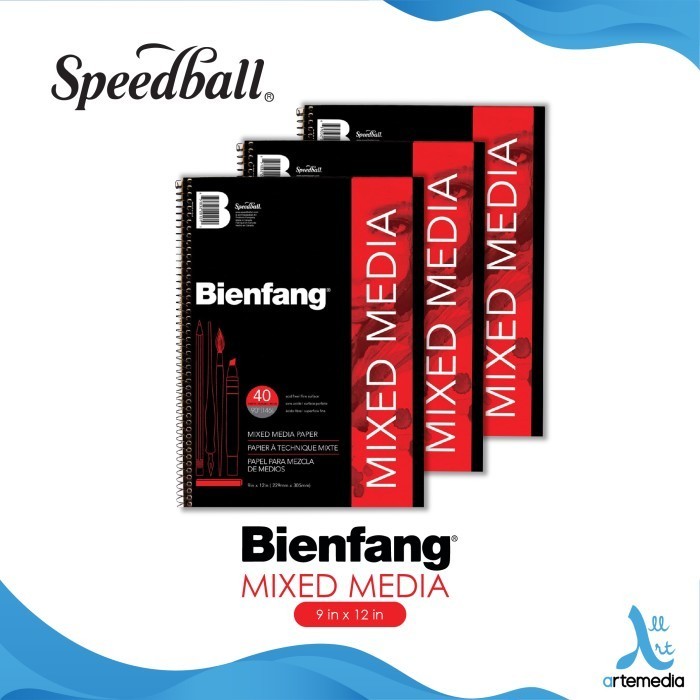 

Buku Sketsa Speedball Bienfang 9x12 inch Mix Media Wire und