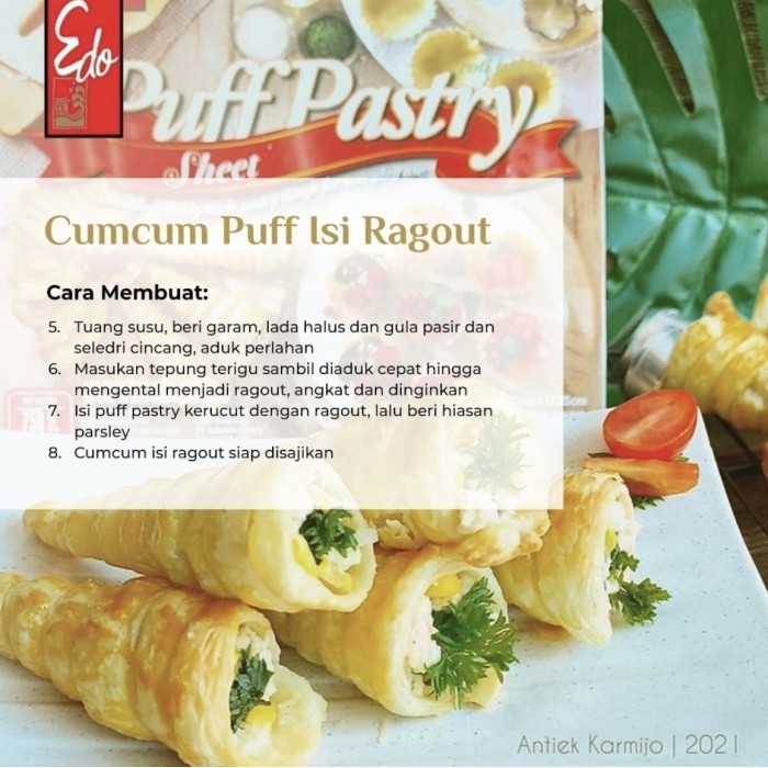 

EDO PUFF PASTRY SHEET