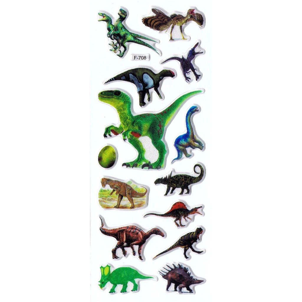 

SK413 Stiker Sticker Timbul Set Strip Aneka Gambar Kartun Dinosaurus