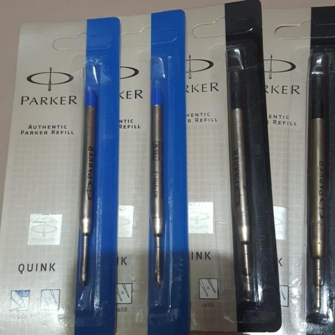 

Refill Isi Ulang Pen Parker Ballpoint Uk. Medium Black / Blue Original