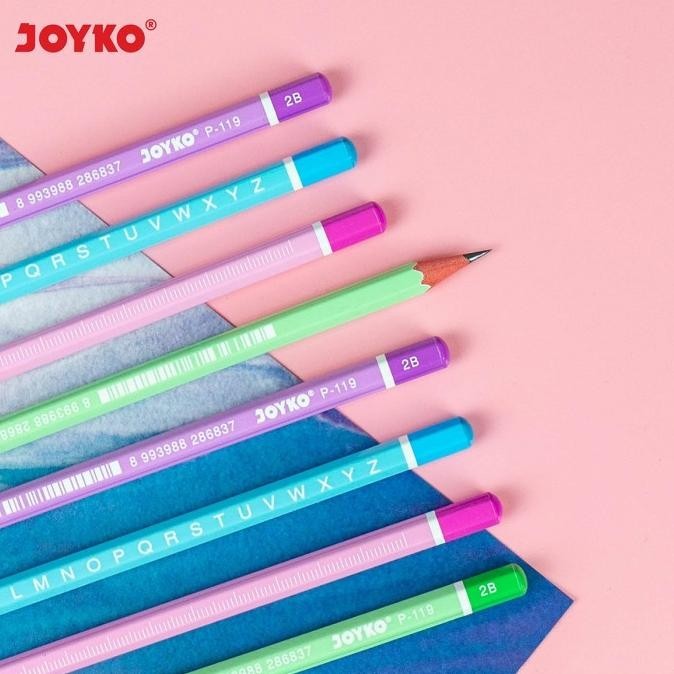 

Pencil Pensil Joyko P-119 2B 1 DRUM 48 PCS