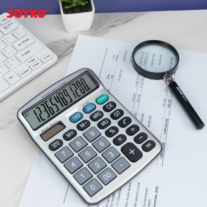 

Calculator Kalkulator Joyko CC-46 12 Digits Check Correct