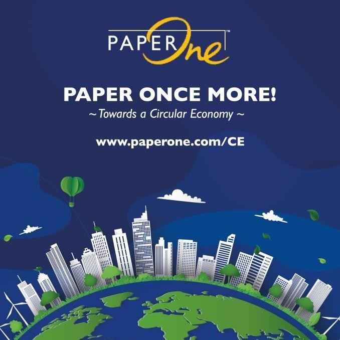 

PaperOne Kertas A4 75gr Copier 1 Rim (500 lembar) Kertas HVS