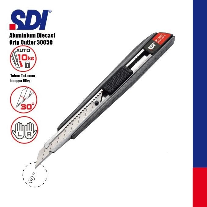 

SDI 3005C Aluminium Diecast Grip Cutter 9mm