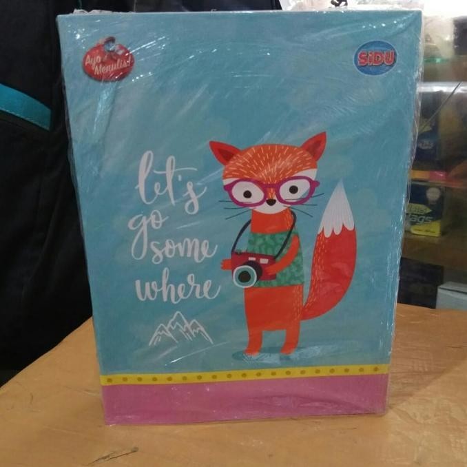 

Buku Tulis Sidu isi 38 Lembar (gambar cover dikirim acak)