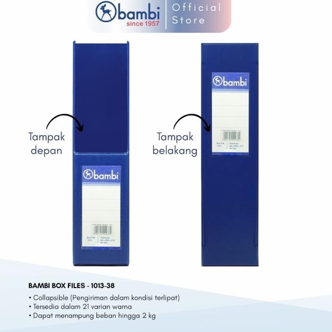 

Bambi Box Magazine File Folio - 1013 kapasitas 8 cm