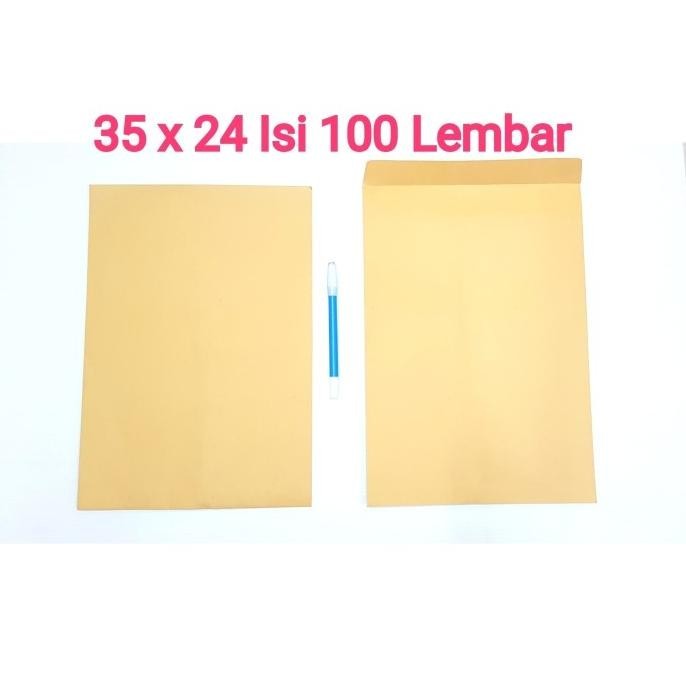 

Amplop Coklat Folio Dokumen Isi 100 Lembar