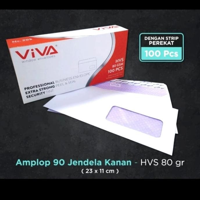 

amplop jendela kanan - ViVa Envelopes