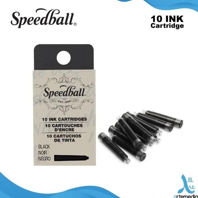 

Tinta Kaligrafi Speedball 10 Ink Cartridges Fountain Pen Calligraphy