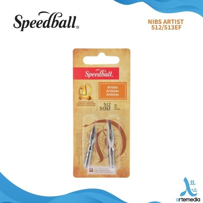 

Mata Pena Kaligrafi Speedball Artists 512 & 513 Nibs Calligraphy