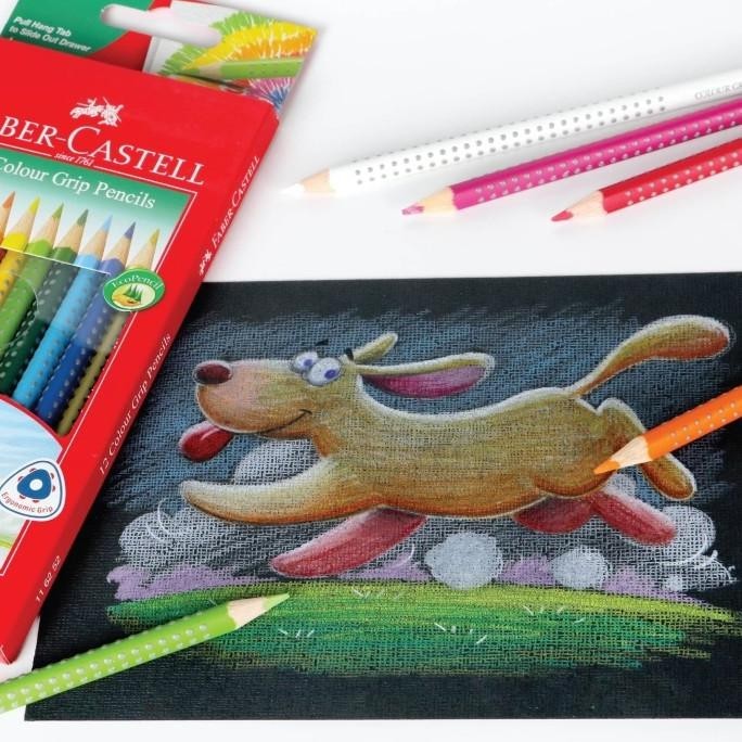 

Faber-Castell Colour Grip Pencils 12