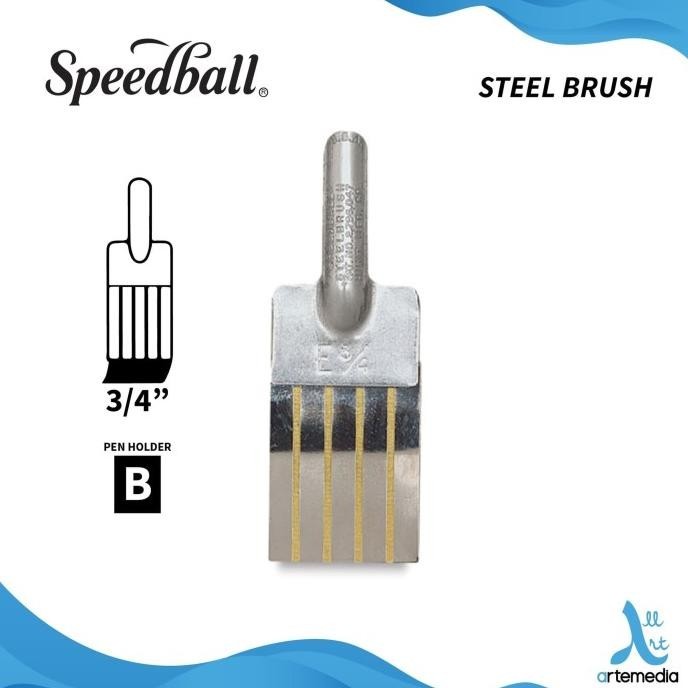 Mata Pena Kaligrafi Steel Brush Speedball Calligraphy Nibs