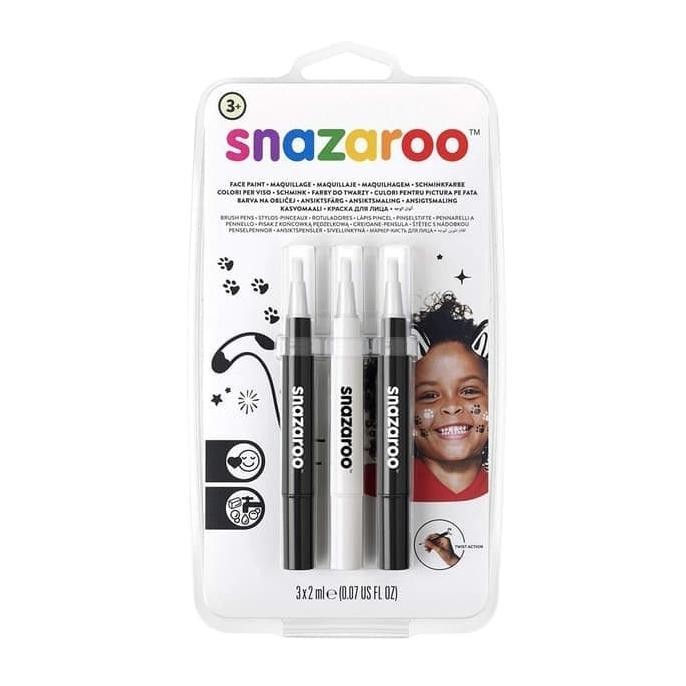 

Snazaroo Brush Pen Face Paint "MONOCHROME