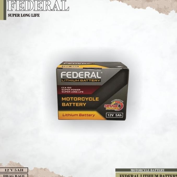 Federal Aki Lithium Motor 12V 5Ah