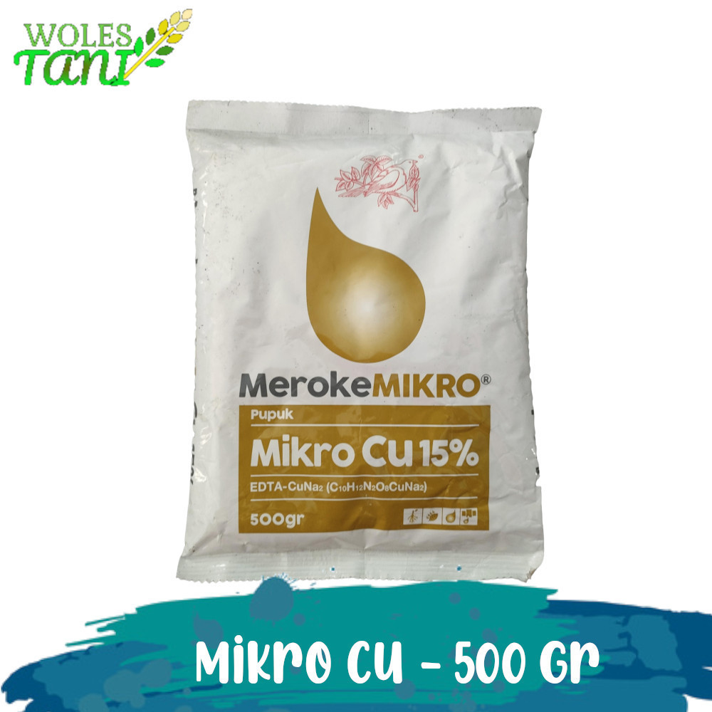 Meroke Cu EDTA 500 Gram Pupuk Mikro